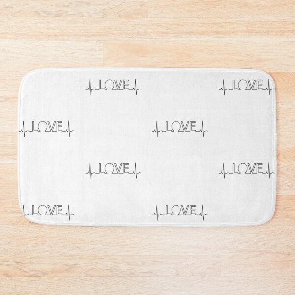 Item preview, Iove and heart beat design.  designed and sold by Lina369.