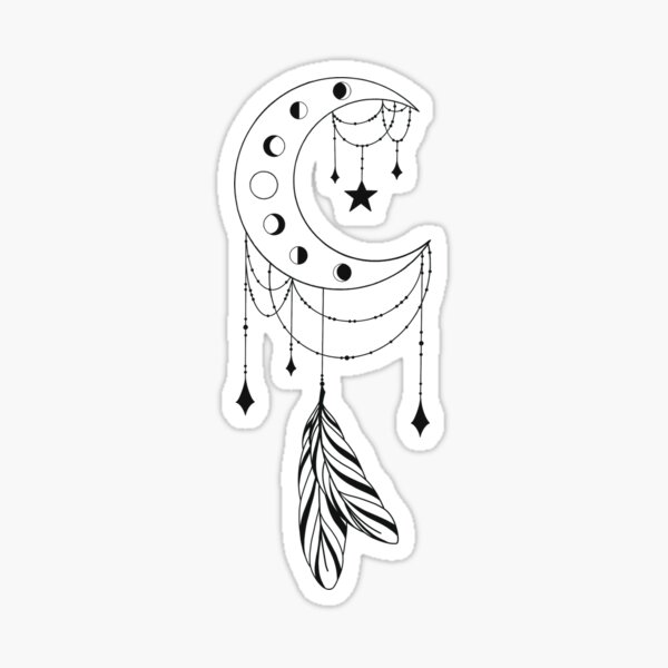 Free Free 56 Moon Dreamcatcher Vinyl Dream Catcher Svg Free SVG PNG EPS DXF File