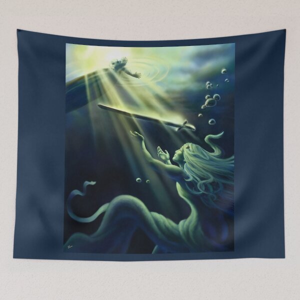 Item preview, Lady of The Lake | Excalibur Presented to King Arthur designed and sold by Andrew Gaia.