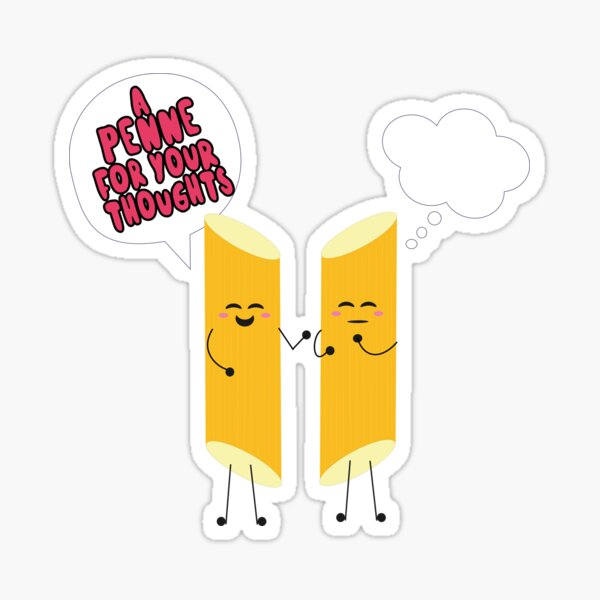 Aperçu de l'œuvre Un Penne pour vos pensées créée et vendue par maxine cunanan.