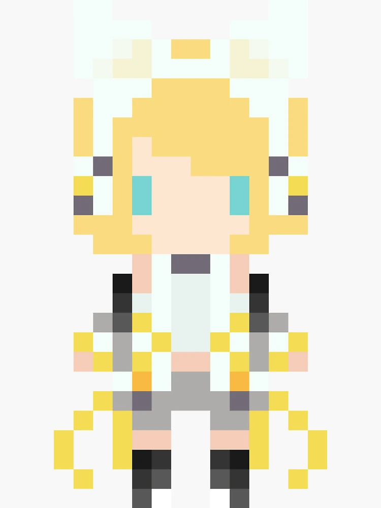E’LAST エラスト ロミン ROMIN サイン入り ポラロイド VOCALOID 2 Kagamine Rin Pixel Design