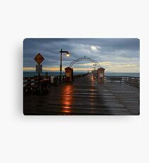 Capitola winter morning Metal Print