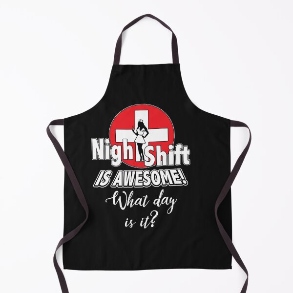 Item preview, Funny Night shift is awesome Tshirt Nursing designed and sold by sunnym79.