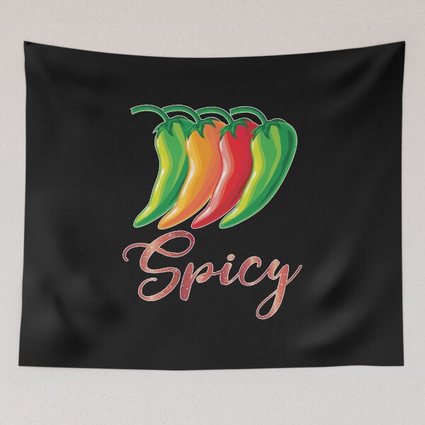 Item preview, Spicy Shirt Hot and Spicy Pepper T-shirt designed and sold by sunnym79.