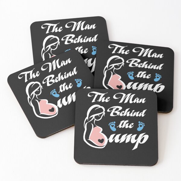 Item preview, Funny The Man behind the Bump T-Shirt for expecting dad designed and sold by sunnym79.