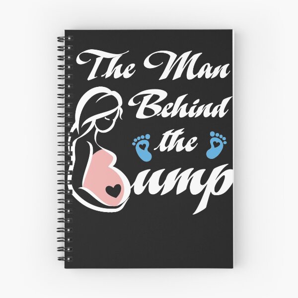 Item preview, Funny The Man behind the Bump T-Shirt for expecting dad designed and sold by sunnym79.