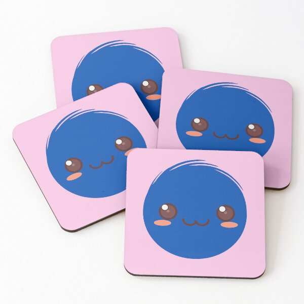 Item preview, cute smile blue 3 designed and sold by Viola-Design.
