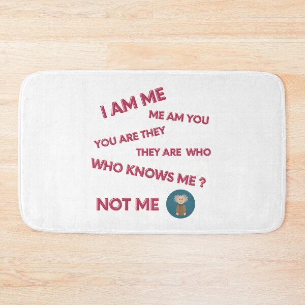 Item preview, Hello I Am Me, Me Am You. Crazy  designed and sold by Bagsyrose.