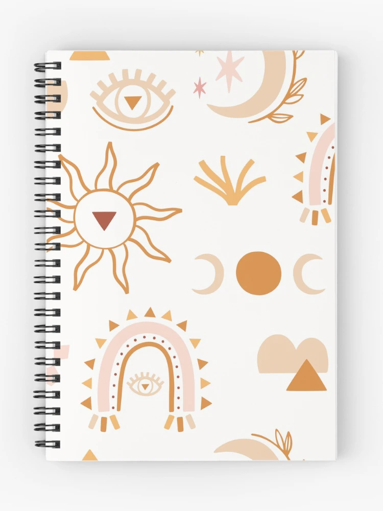 Thumbnail 1 of 3, Journal, Summer Boho Pattern designed and sold by PatternSquare.