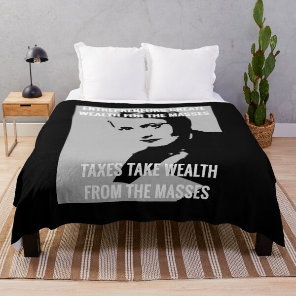 Item preview, Ayn Rand Entrepreneurs Create Wealth Liberty Voluntarism designed and sold by h44k0n.