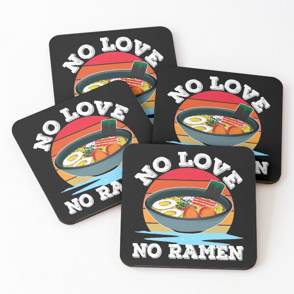 Item preview, No Love No Ramen Vintage Retro Design designed and sold by vineeth.