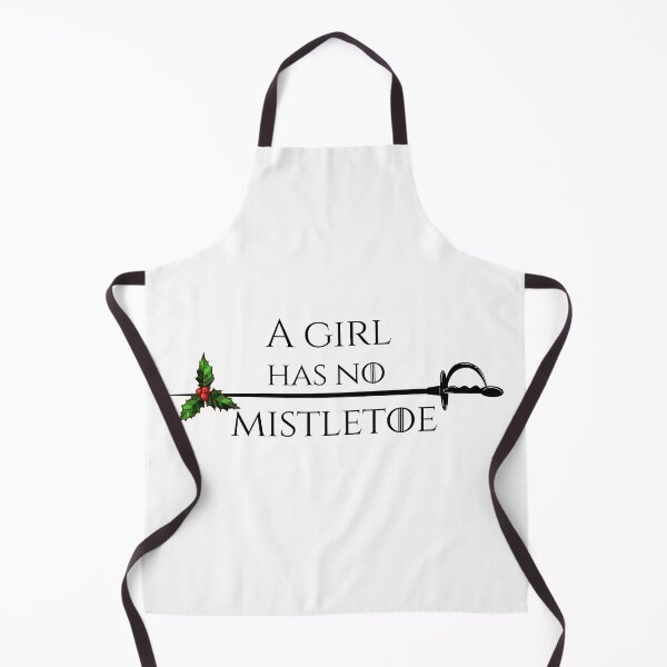 Item preview, A girl has no mistletoe Christmas Arya designed and sold by MerchActually.
