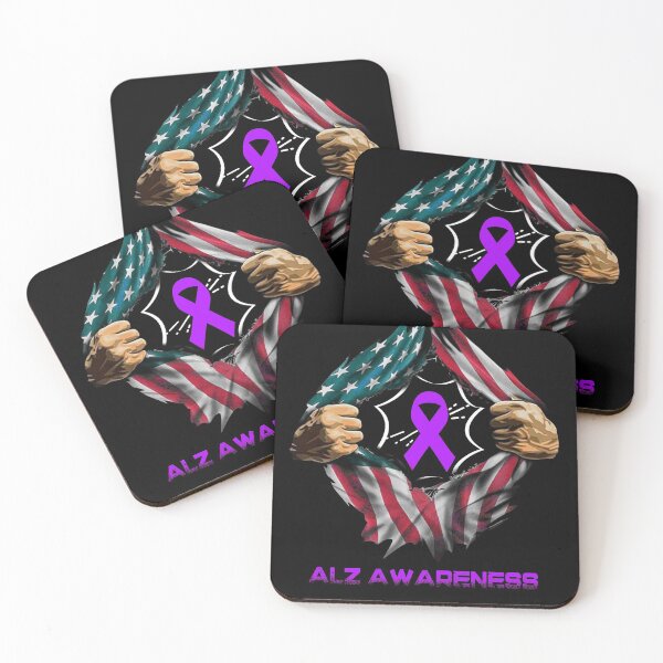 Item preview, ALZ Awareness American Flag designed and sold by ArangoaStore.