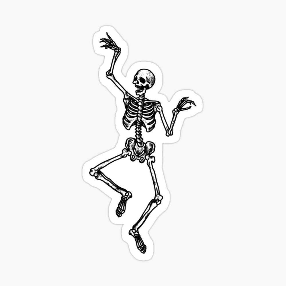 skeleton dancing around fire tattooTikTok Search