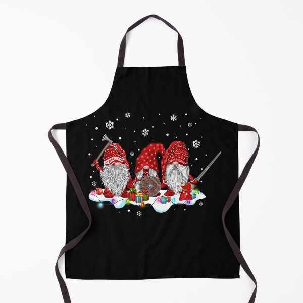 Item preview, Norse Mythology Red Gnome Hat With Beard Viking Weapons Gnomes Christmas designed and sold by tuanitus.
