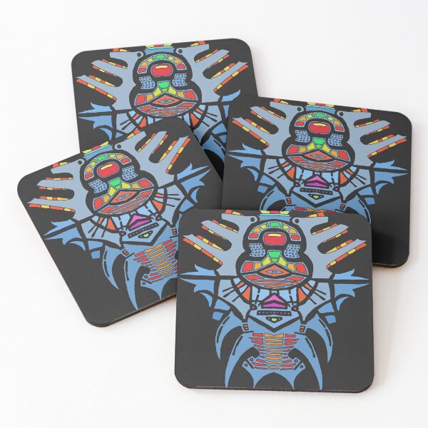 Item preview, Blue Machine with Rainbow Windows designed and sold by Chubuter.