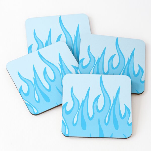 Item preview, blue flames designed and sold by Rachel Cortez.
