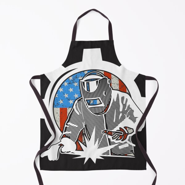 Item preview, American patriotic welder gift idea designed and sold by GeniusDesignArt.