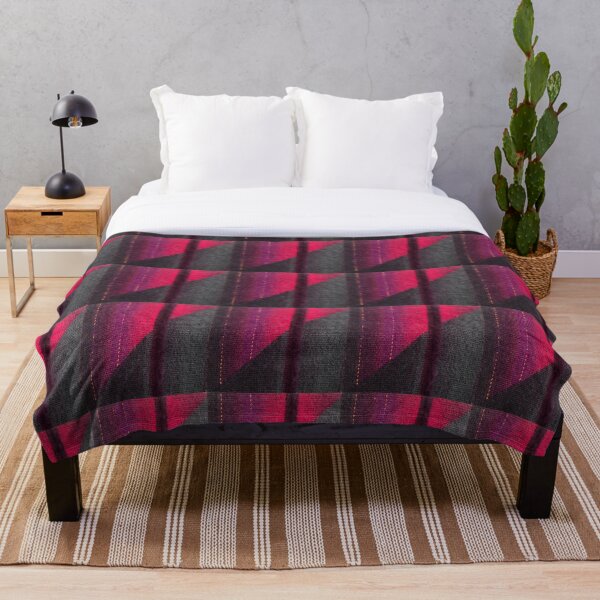 Geometric Progression Throw Blanket