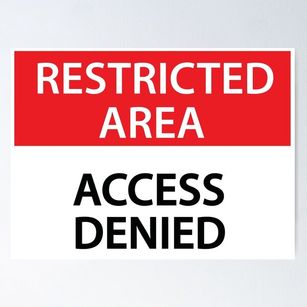 Restricted Area Signs - Wayout Evacuation Systems