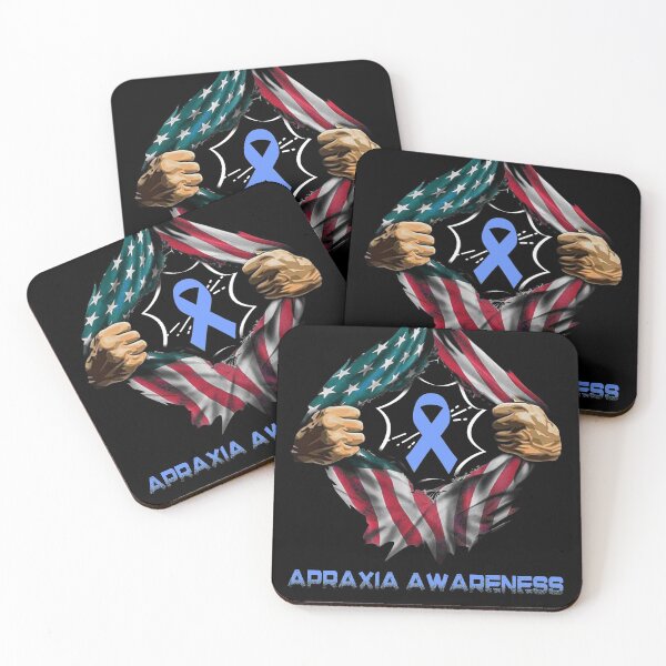 Item preview, Apraxia Awareness American Flag designed and sold by ArangoaStore.