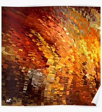 modern composition 33 by rafi talby Poster