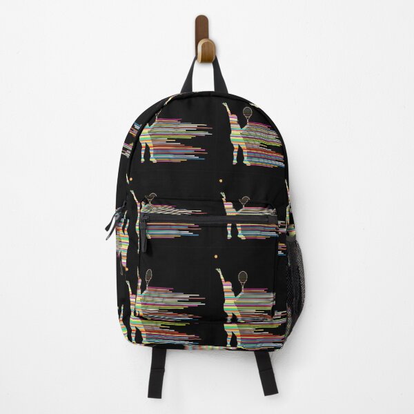 Item preview, Tennis player in psychedelic colors designed and sold by Legacy Supreme.