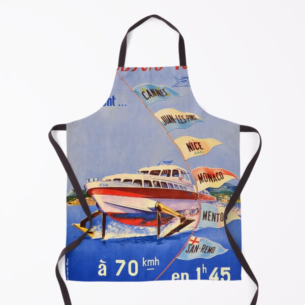 Item preview, retro Poissons Volants designed and sold by CorasPosters.