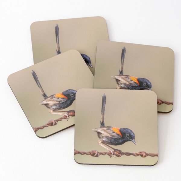 Item preview, Red-backed Fairywren  designed and sold by Wanderingeagles.