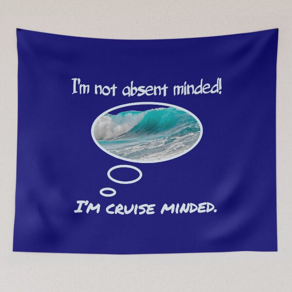 Item preview, Return to your Cruise ship with Cruise minded, dreaming of next vacation. designed and sold by Healthy-Sarcasm.