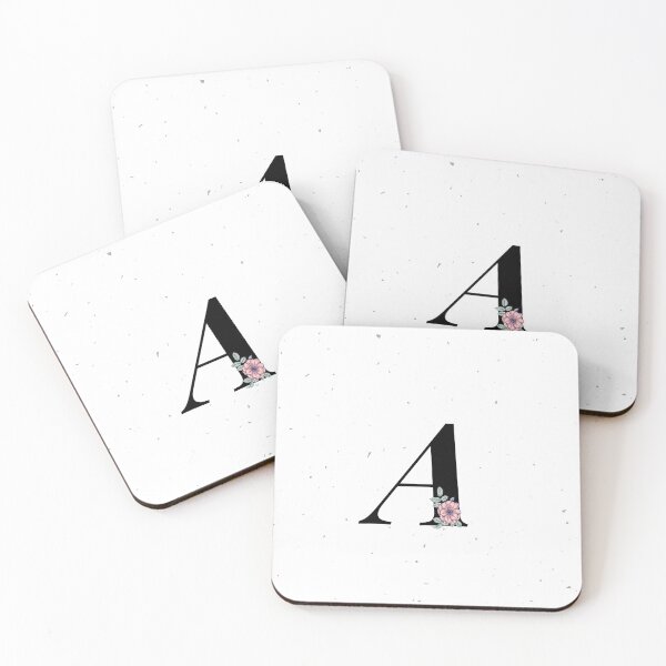 Item preview, Letter A Floral Monogram designed and sold by Pretty  Pixel.