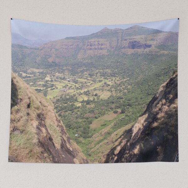 Item preview, Mountaintop Green Landscape designed and sold by PriyanDecor.