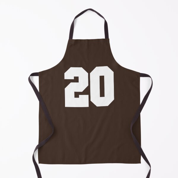Item preview, 20 Number Cleveland Sports Twenty Brown Jersey designed and sold by HelloFromAja.