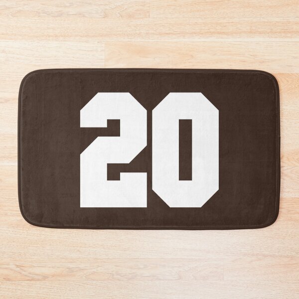 Item preview, 20 Number Cleveland Sports Twenty Brown Jersey designed and sold by HelloFromAja.