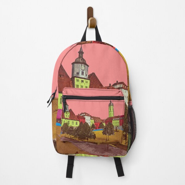 Item preview, vintage Jena market square, university town of Thuringia designed and sold by Mauswohn.