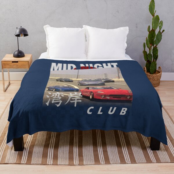 Mid Night Club Japan - Wold Pack Throw Blanket