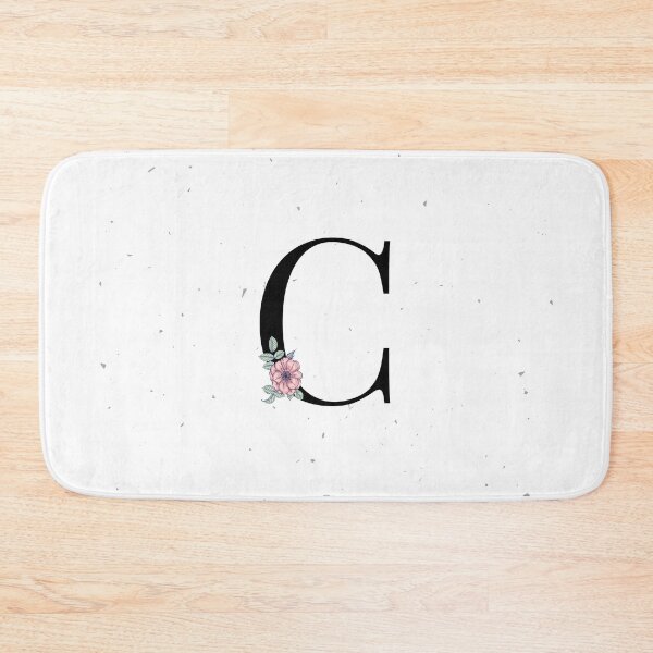 Item preview, Letter C Floral Monogram designed and sold by Pretty  Pixel.