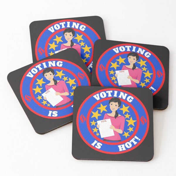 Item preview, Voting is hot! designed and sold by UnboundFull.