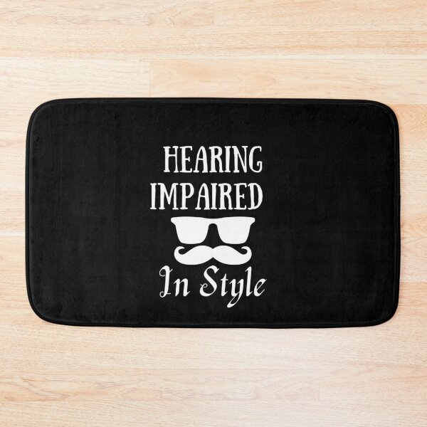 Item preview, Hearing impaired in style  designed and sold by Stylekingdom.