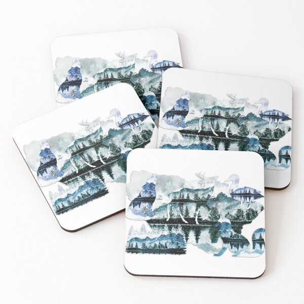 Item preview, Winter Nights in Abstract designed and sold by adortopia.