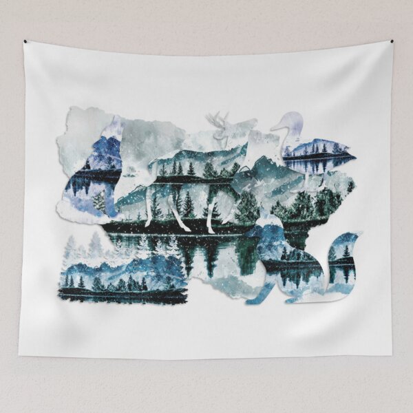 Item preview, Winter Nights in Abstract designed and sold by adortopia.