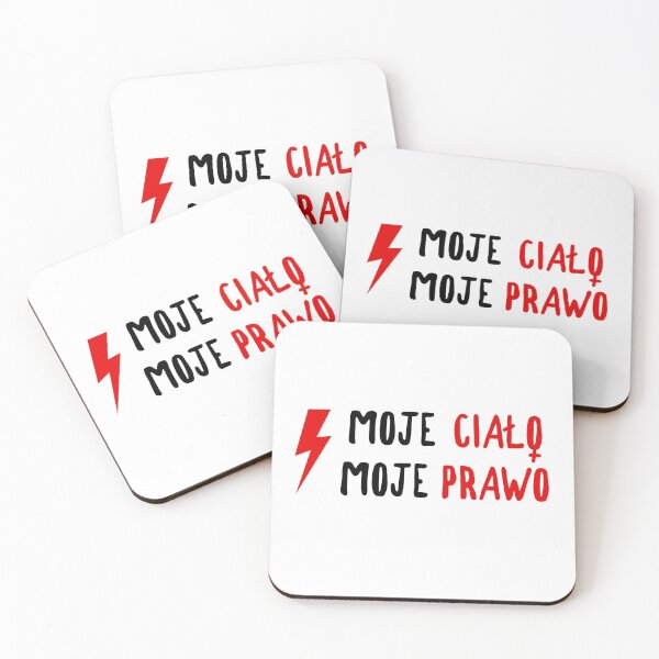 Item preview, MOJE CIALO MOJE PRAWO - Poland Strajk Kobiet designed and sold by MagicBoutique.
