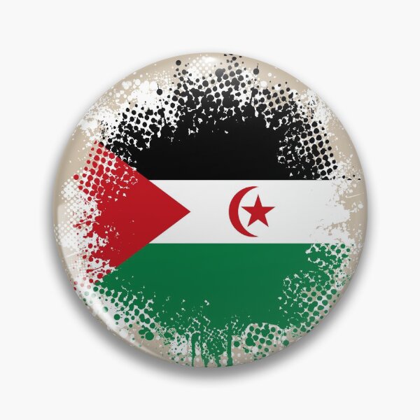 Item preview, Flag of Western Sahara - Splat designed and sold by pixelinga.