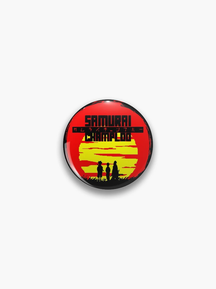 Thumbnail 1 von 3, Button, Samurai Champloo Artwork designt und verkauft von Player1Shirts.