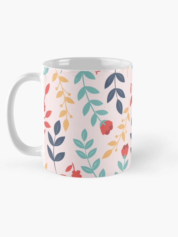 Thumbnail 5 of 6, Coffee Mug, Botanical Pattern designed and sold by PatternSquare.
