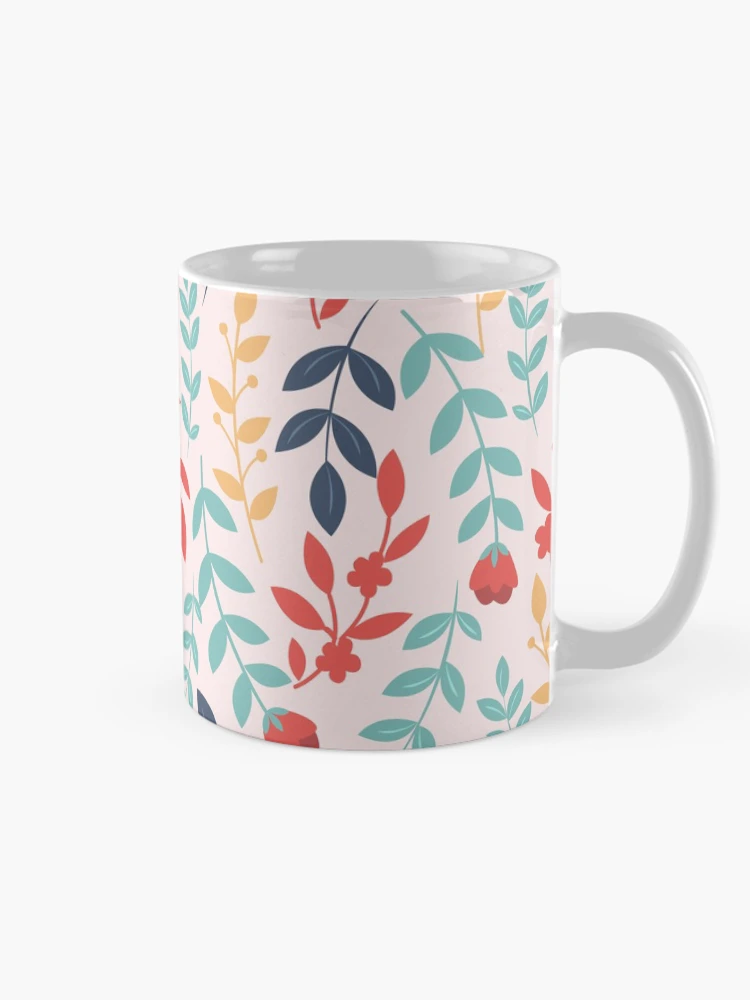 Thumbnail 3 of 6, Coffee Mug, Botanical Pattern designed and sold by PatternSquare.