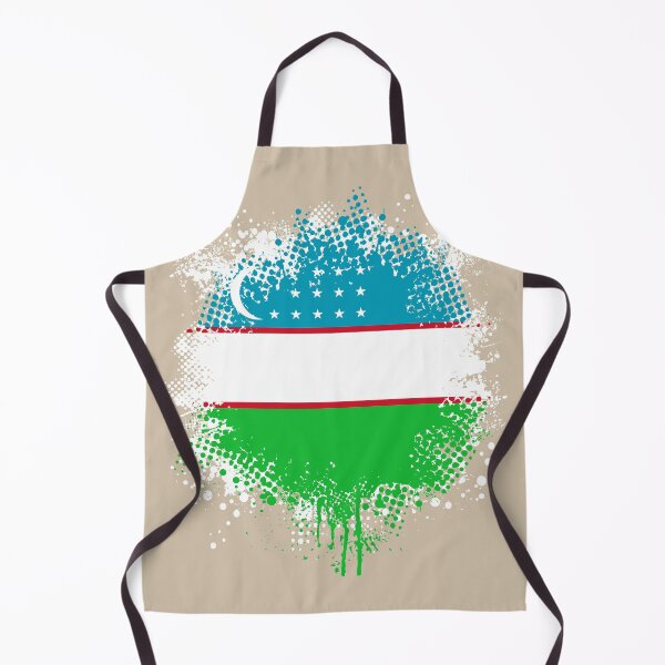 Item preview, Flag of Uzbekistan - Splat designed and sold by pixelinga.