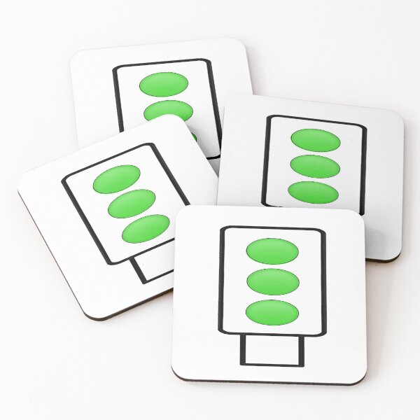 Item preview, Greenlights funny three green lights designed and sold by NancyArtDesigns.