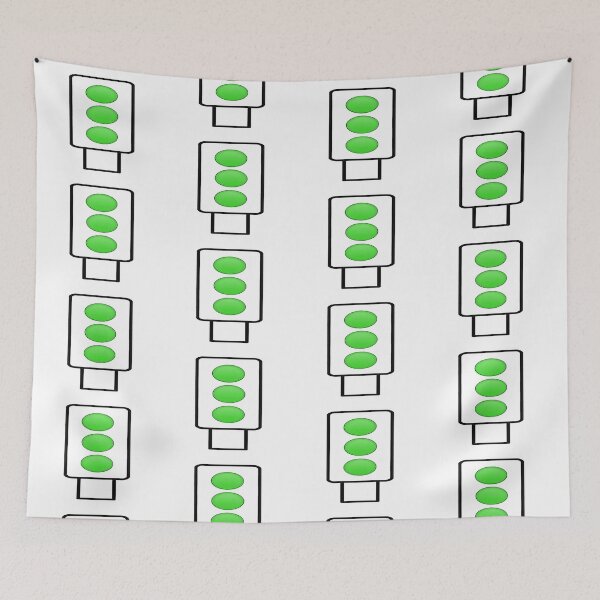 Item preview, Greenlights funny three green lights designed and sold by NancyArtDesigns.