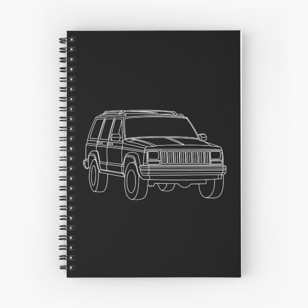 Item preview, 84 - 96  4 door USA 4x4 off road vehicle 3D outline white designed and sold by MandalaPics.